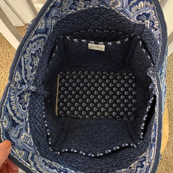 Vera Bradley Nantucket Navy Tote - Picture 4 of 4